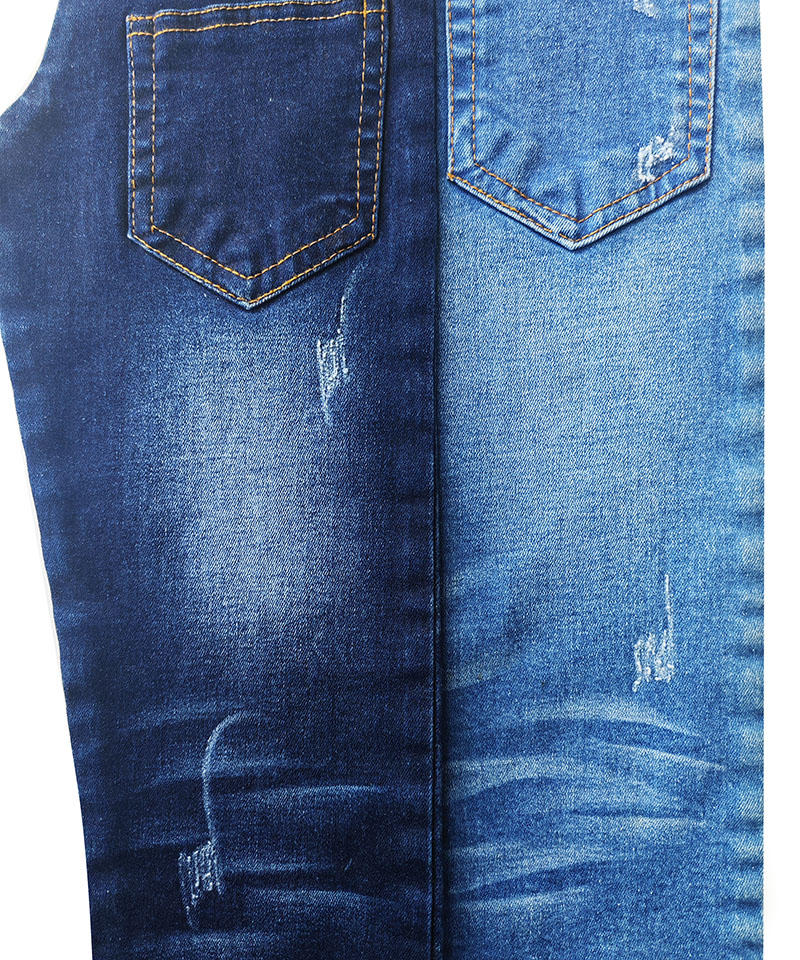  Indigo 3/1 Twill Middle weight Stretch denim fabric#20041