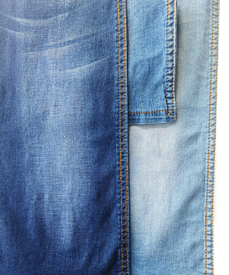  Indigo 3/1 Twill Light weight Stretch denim fabric#20048
