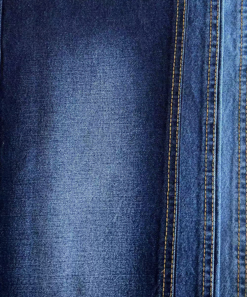 -240923-1#INDIGO-2/1 Twill-8.2oz-Non-stretch-Cold feeling-denim fabric#10070