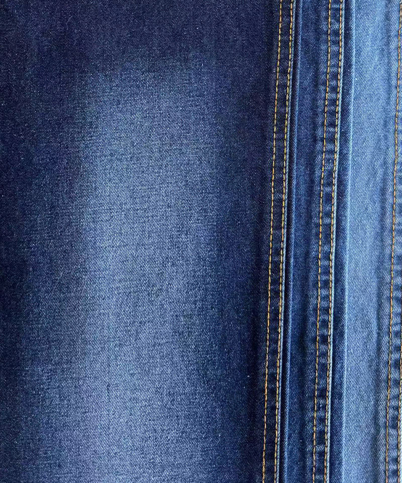 -240923-2#INDIGO-2/1 Twill-8.8oz-Non-stretch-Cold feeling-denim fabric#10071