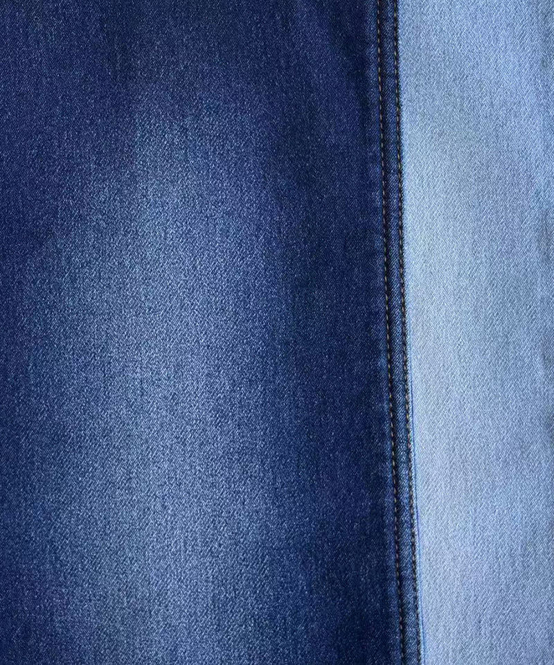 -9625#Indigo-Fake knitting-10.5oz-Stretch-denim fabric#60033
