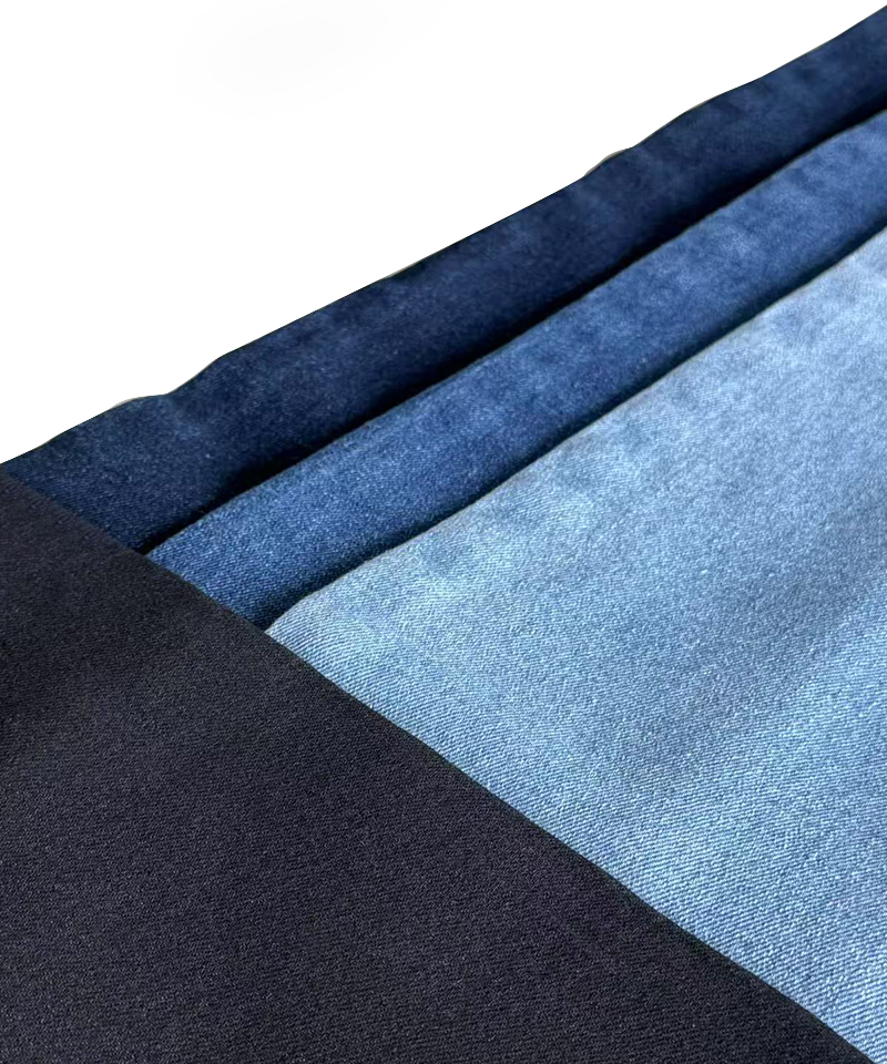 -9815#Indigo-3/1 Twill-11.4oz-Stretch-denim fabric#40026